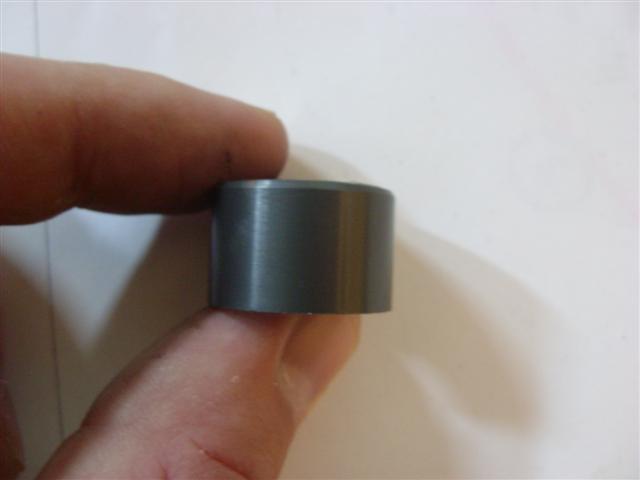 5/5 18) Each new bushing has one end that is rounded (Figure CC), this end should go into the top weight plate first.