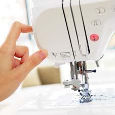 Large embroidery area 260mm x 160mm (in