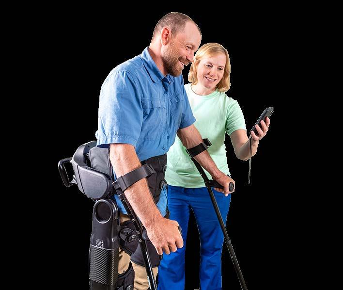 lower-limb exoskeleton that enables therapists to deliver individualized gait training.