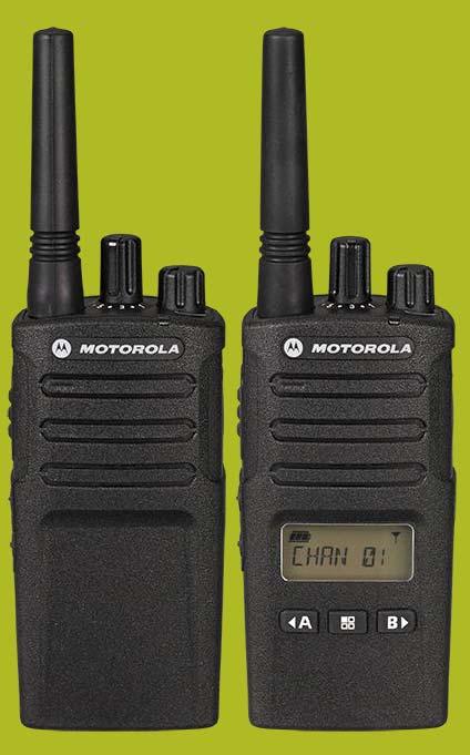 XT400 SERIES BUILT TOUGH TO DO BUSINESS BETTER MOTOROLA, MOTO, MOTOROLA SOLUTIONS and the Stylized M Logo are trademarks or registered trademarks of Motorola Trademark Holdings, LLC and are used