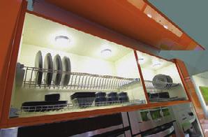 Kitchen Interior Fitting Systems Drip off rack set Material: Drip of rack stainless steel, side panel bracket