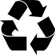 ENVIRONMENTAL PROTECTION Recycle unwanted materials instead of disposing of them as waste.