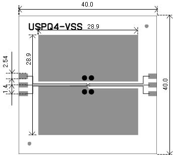 USPQ-4B04 Power Dissipation Power dissipation data for the USPQ-4B04 is shown in this page. The value of power dissipation varies with the mount board conditions.