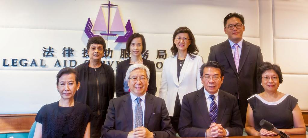 The membership of the Council during the period from 1 April 2016 to 31 March 2017 is as follows: } Dr Eric LI Ka-cheung, GBS, JP (Chairman) } Ms Juliana CHOW Hoi-ling } Mr Albert IP Yuk-keung (up to