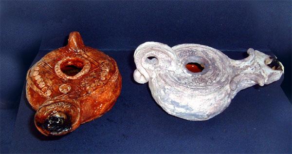 Make a Reproduction of an Ancient Oil Lamp by Jean Henrich c2006 Henrich Inc.