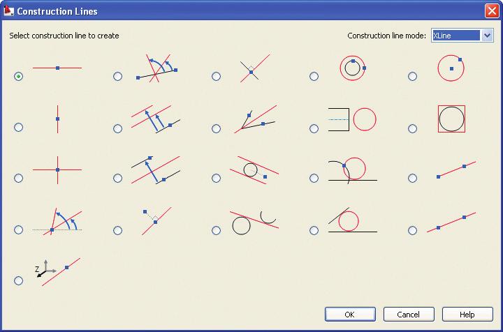 Documentation and Reporting Tools Construction Lines Reduce the time required to create geometry and align drawings with a comprehensive construction line toolset.