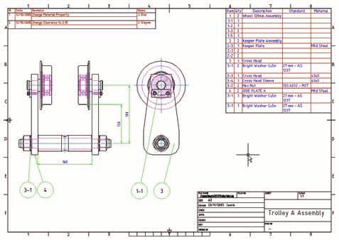 Standards-Based Drafting and Part Libraries Screw Connections Automate the creation and management of screw connections with this easy-to-use graphical interface that supplies thousands of connection