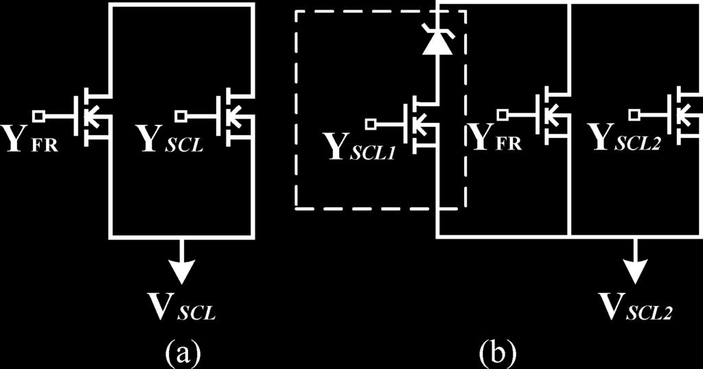 CHO AND TAE: RWA)DRIVING SCHEME FOR HIGH-SPEED ADDRESS 2361 Fig. 6. Schematic diagram of electronic component for generating voltage level V during address period.