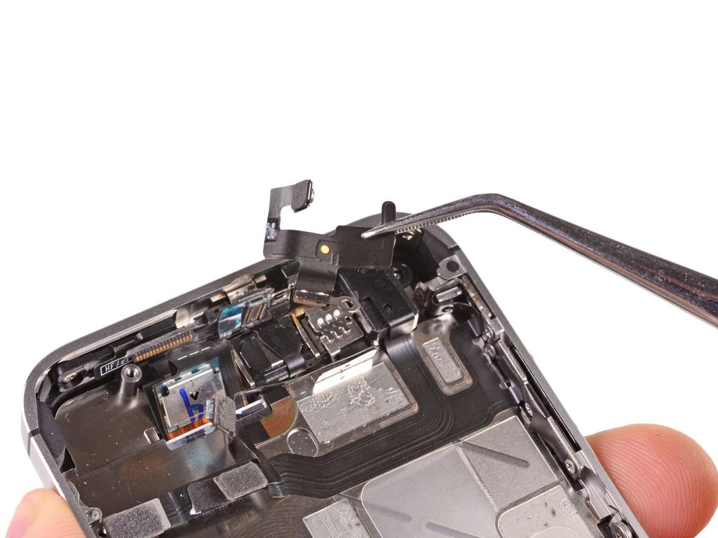 Replace the small antenna attached to the headphone jack of your iphone