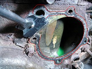 44. When replacing gaskets, inspect for leakage