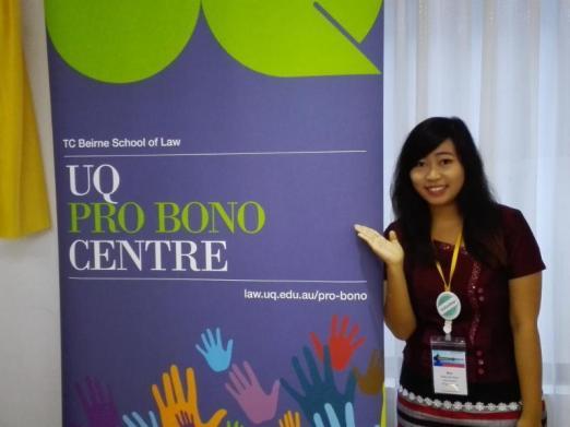 From the Volunteer translators! Pro Bono Inspiration My name is Yin Mon KyawOo, also known as Jess, from Myanmar, and I am 21 years old.