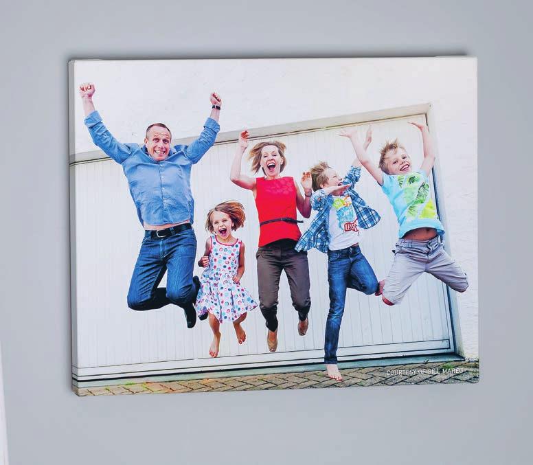 DISPLAYS / CANVASES / CANVAS WRAP OUR CANVAS WRAPS ARE PRINTED USING THE LATEST PROFESSIONAL INKJET PRINTERS.
