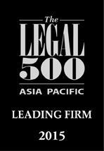 BROSS & PARTNERS EXPERIENCE AND TRACK RECORDS IN THE LAST 2 YEARS RANKINGS OF US LEGAL500 Asia Pacific BROSS & PARTNERS has been ranked by Legal500 Asia Pacific in four consecutive years from 2012 to