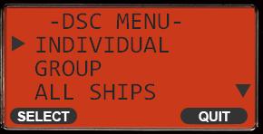 ALL SHIPS CALL The ALL SHIPS CALL functions allow contact to be established with other vessels and coast stations without knowing their own MMSI ID.