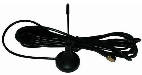 SMA rubber antenna(optional) Characteristic: medium-scale, low cost, high gain Magnetic Mount
