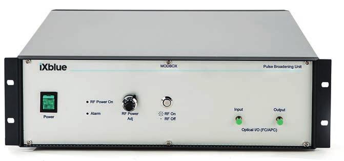 The System-FE-1064nm is a combination of several Modulation and Amplification Units and can be decomposed as: - a Modulation Unit combined