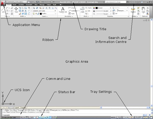 Accessing the AutoCAD Program: The method for accessing the program depends on the version installed and the installation set up.