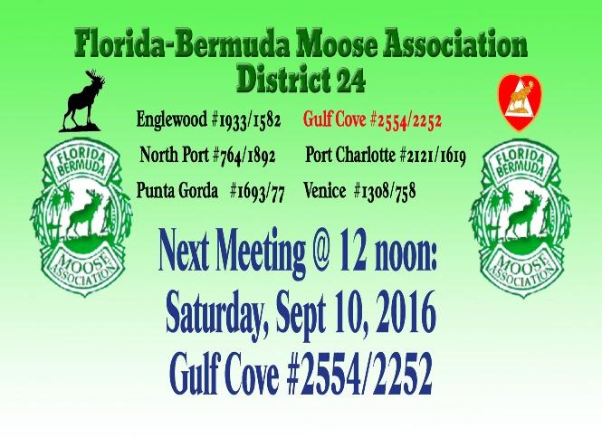 Members are encouraged to attend a District 22 meeting to learn about events at local Lodges.
