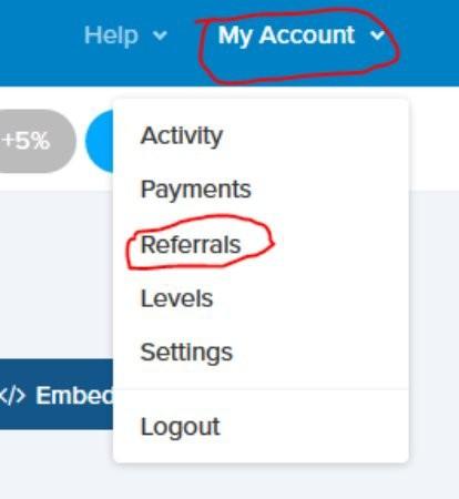 Click on the link that reads referrals and you will be taken to a page where you can grab your referral link. After getting your referral link, you will need a banner to promote Earnably. Why?