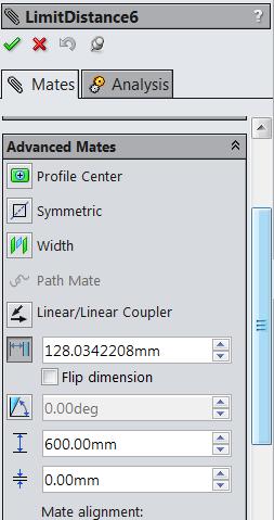 Inserting Slider 2 When slider 2 is brought in its orientation is wrong.