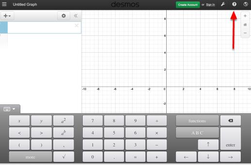 Desmos Graphing Calculator This free graphing calculator allows students to create a free account to save all of their graphs, animations, and projects created.