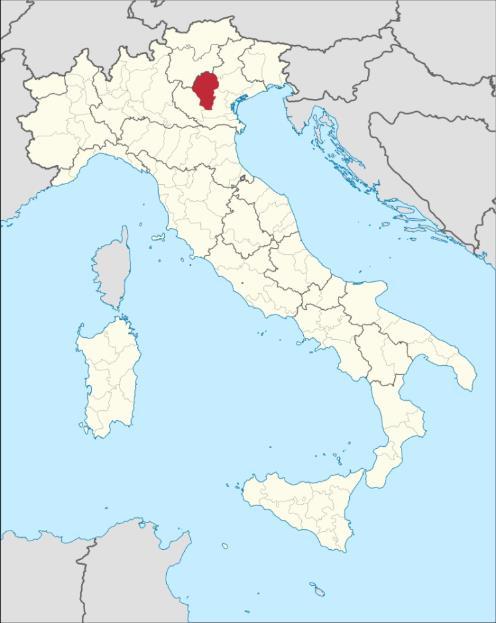 Province of Vicenza (in red) [From Wikipedia.
