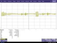 7- OSG Video (Main PCB) Audio Œ U705_VOUT_C U705_VOUT_Y ˇ U75_VIN_Video ˇ Œ These are the waveforms of SHR-C50.