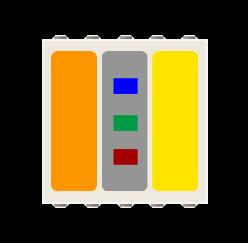 PARAMETER Forward voltage Dominant wavelength Intensity Color rendering index (2700K / 6500K) TCS R9 (CRI Red) (2700K / 6500K) ELECTRICAL-OPTICAL CHARACTERISTICS (T A = 25 C) SYMBOL VALUE MIN. TYP.
