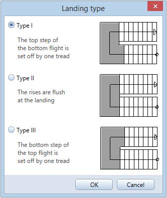 254 Exercise 7: U-Type Stair Allplan 2017 Modifying the stair geometry You can modify the parameters proposed in the Stair - Outline dialog box. In this exercise you will: Position the last step.