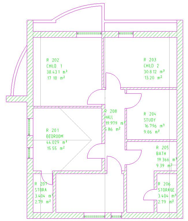 308 Exercise 11: Rooms, Finish and Floor Area Allplan 2017 Exercise 11: Rooms, Finish and Floor Area Important notes on defining rooms In either case, you have to enter the height of the room first.