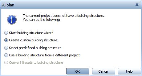 Architecture Tutorial Appendix 455 To define structural levels 1 Click Open on a Project-Specific Basis (File