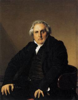 Jean-Auguste-Dominique Ingres (1780-1867), Monsieur Bertin, 1832,