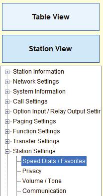 3 - Select a Station Use the drop-down menu to choose the station number of the master station to be configured and