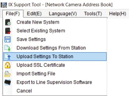 2 - Select Stations Click Select to check all stations in the system. 7.