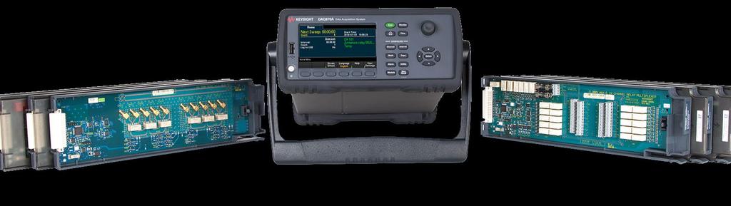 Introducing the DAQ970A Data Acquisition System Built-in 6 ½ digit DMM allows you to measure very low current ranges (1 µa DC and 100 µa AC) and higher resistance ranges (1000 MΩ).