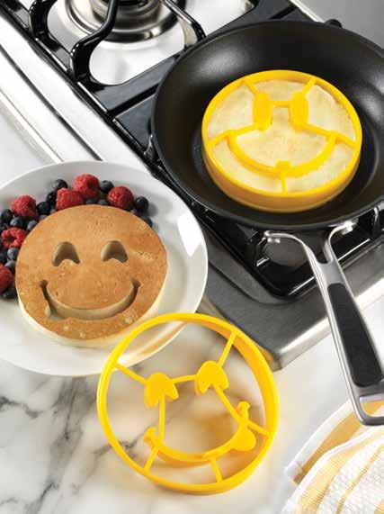 Panqueques Smiley Face Make lots of smiles in the morning