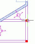 On the Model toolbar, Formwork Functions flyout select trim an element. Click the beam.