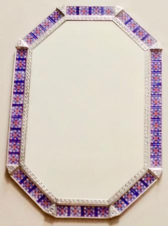 Lesson Title: Mexican Folk Art Mirrors Authentic Mexican Folk Art Mirror owned by teacher Teacher sample Grade Level: Middle Level, Target Grade 7 Background: Folk art occurs in every culture.