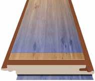 One of the many benefits of solid wood flooring is that it can be sanded and re-finished many times. Solid wood flooring can be installed on ground level and above ground level.