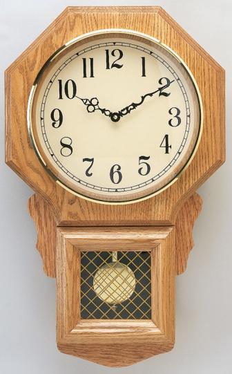 The kit is for a large Schoolhouse Clock similar to the one offered by Klockits.