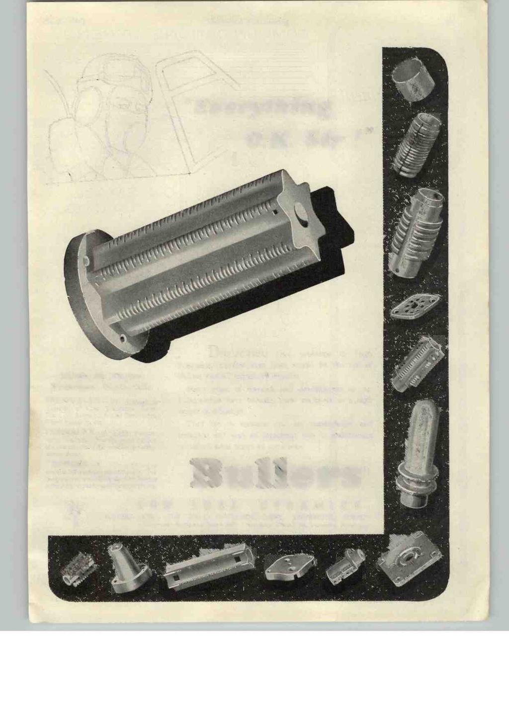 March, 1943 Electronic Engineering 403 "Everything O.K. Sir!" Made in Three Principal Materials FREQUELEX-An Insulating material of Low Dielectric Loss.