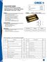 CAS325M12HM2 1.2kV, 3.6 mω All-Silicon Carbide High Performance, Half-Bridge Module C2M MOSFET and Z-Rec TM Diode