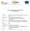 Policy and capacity building recommendations for South East Europe