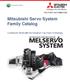 Mitsubishi Servo System Family Catalog