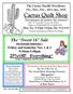 The Sweet 16 Sale Our Sixteenth Anniversary!!! The Cactus Needle Newsletter Oct., Nov., Dec., 2013, Jan., 2014