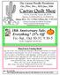 18th Anniversary Sale; Everything* 25% Off Fri.-Sat., Oct 30-31, 9:30-5 * Except Consignment and 50% Items