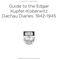 Guide to the Edgar Kupfer-Koberwitz Dachau Diaries