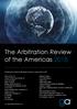 The Arbitration Review of the Americas 2018