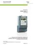 E550 Series 2. Electricity Meters IEC/MID Industrial and Commercial ZMG310AR/CR. Technical Data