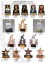 NEW Star Trophies, Black or Stone Resin NEW NEW NEW. 5 1/2 TR 5729 Achievement Black Stone Resin